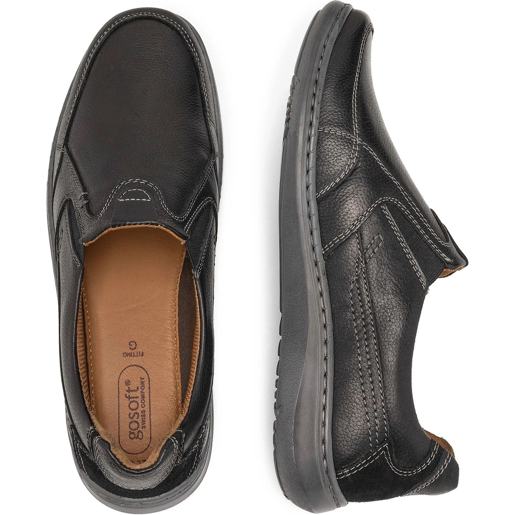 GO SOFT Bateliai - vyrams, Juoda, SHOES 4