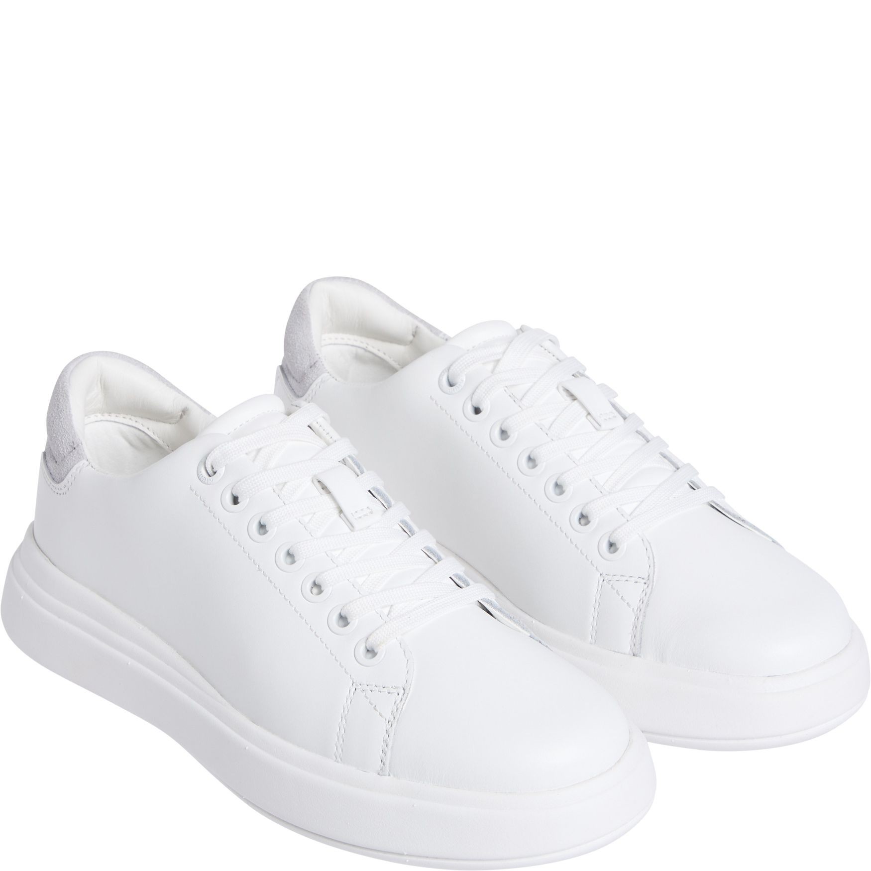 CALVIN KLEIN Laisvalaikio bateliai moterims, Balta, Cupsole lace up leisure 1