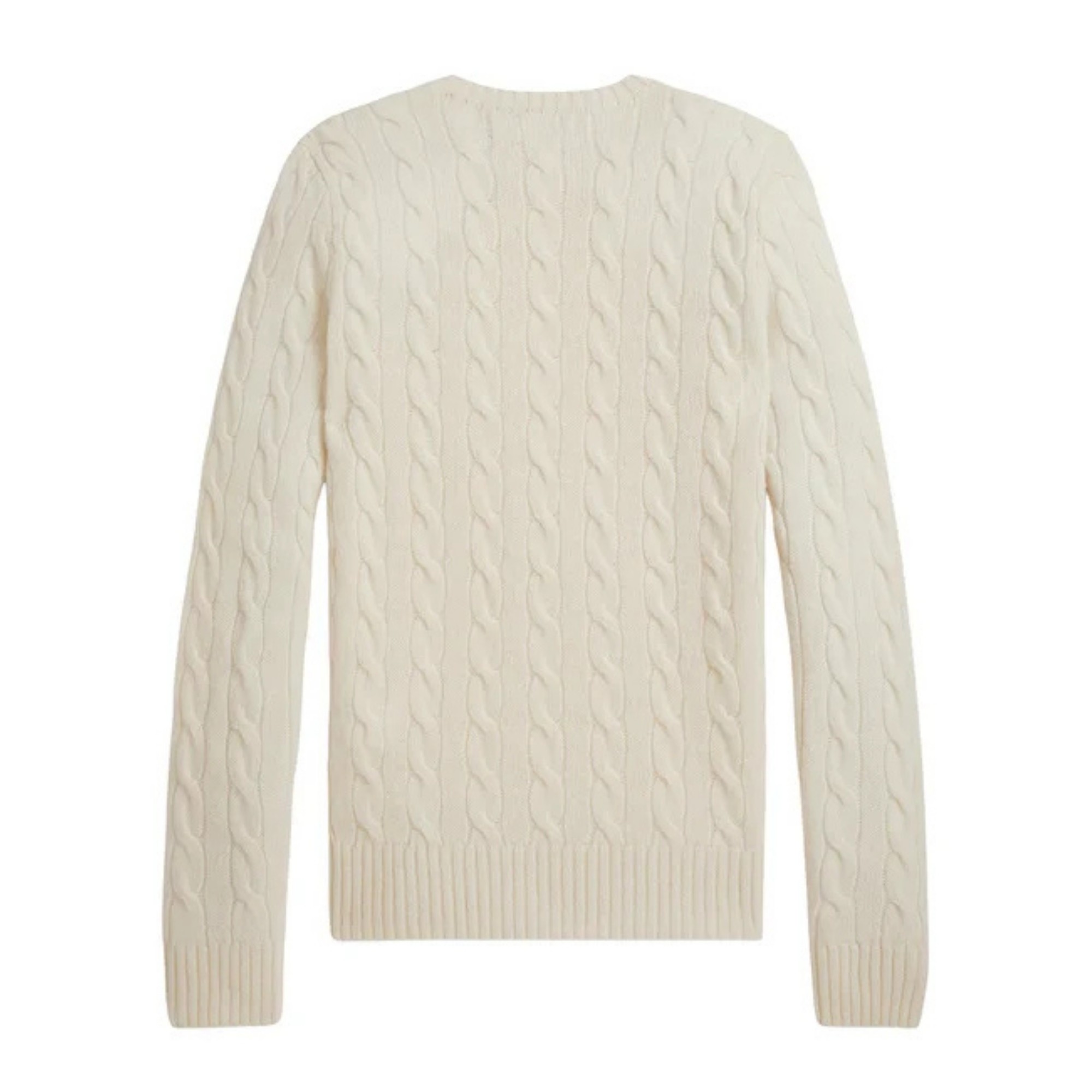 POLO RALPH LAUREN Megztinis moterims, Smėlio, Julianna long sleeve pullover 2