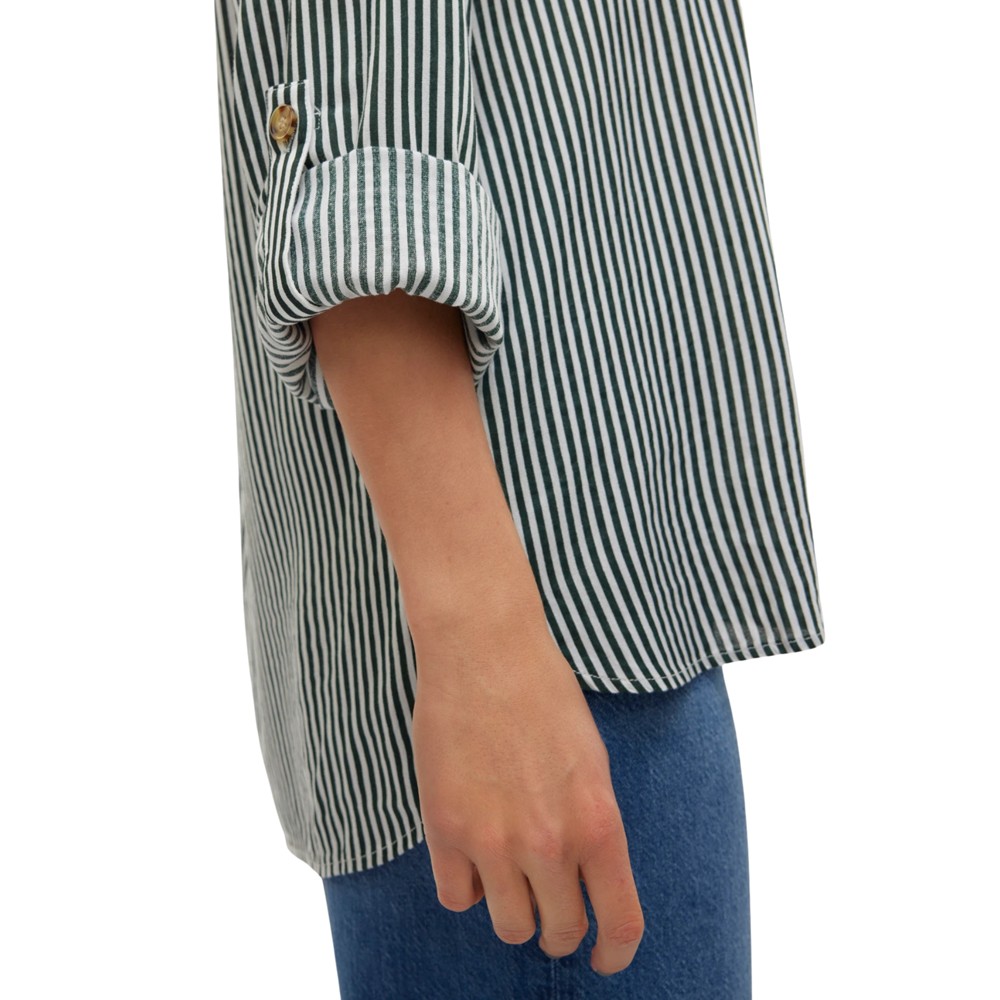 VERO MODA Marškiniai moterims, Balta, Bumpy shirt 5