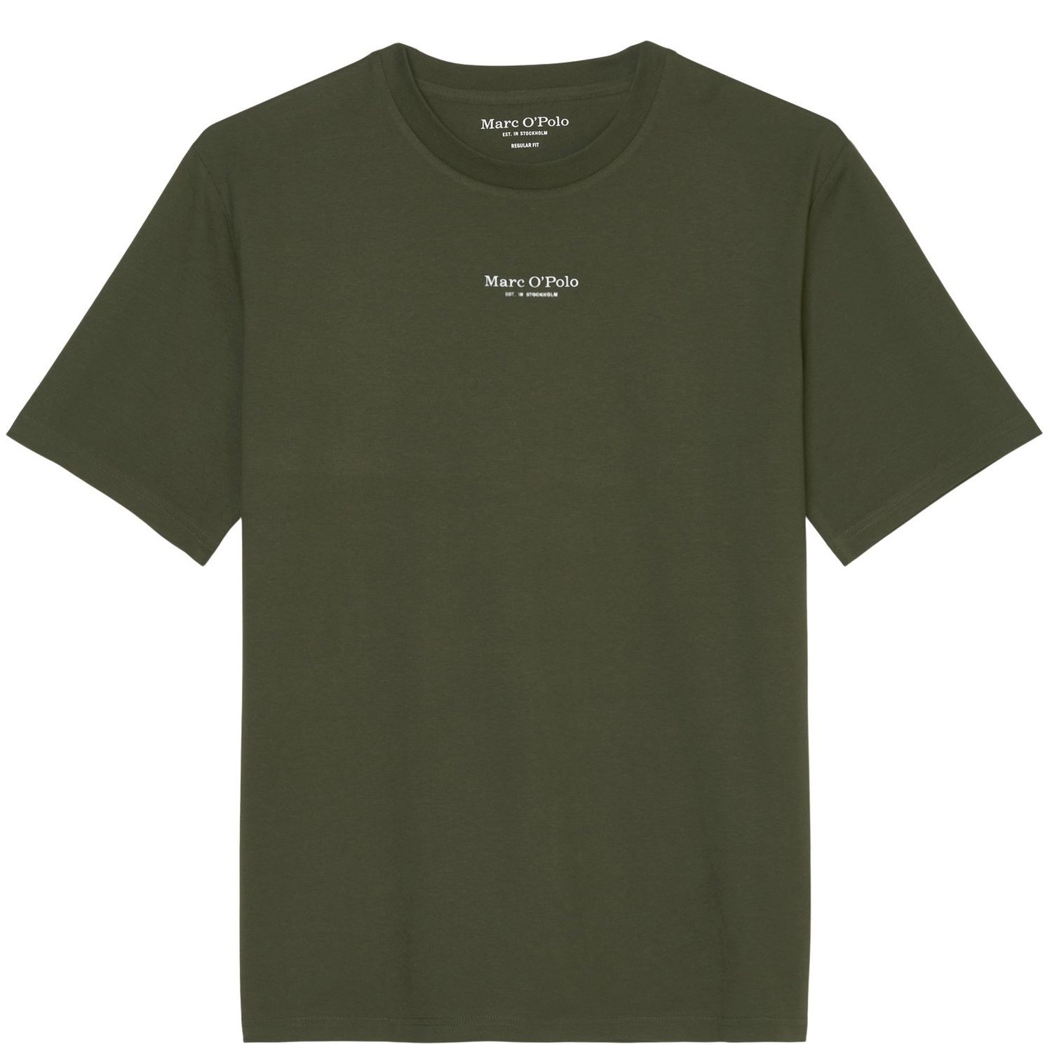 MARC O'POLO Marškinėliai vyrams, Žalia 1