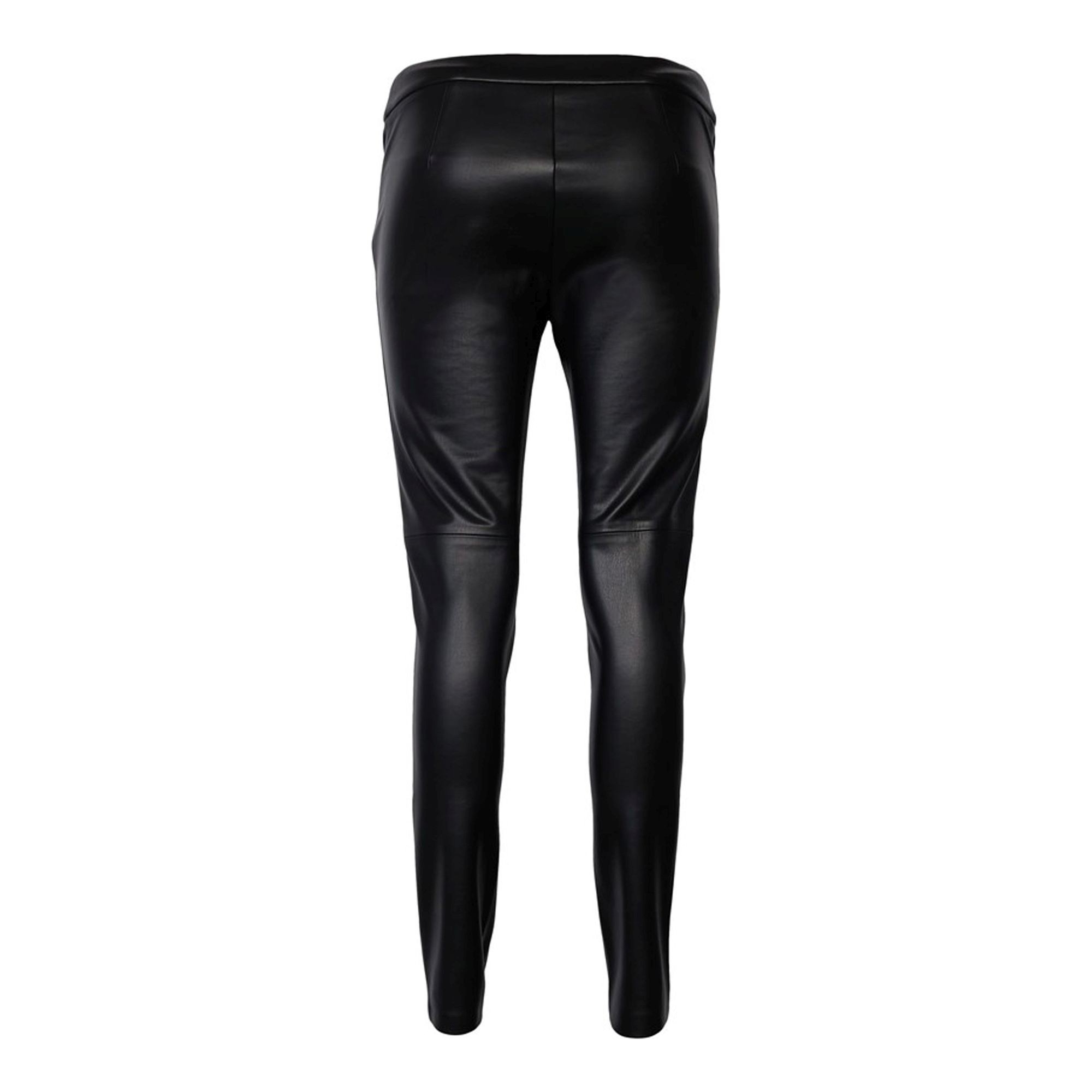 ESPRIT Püksid naised, Must, stretch PU 2