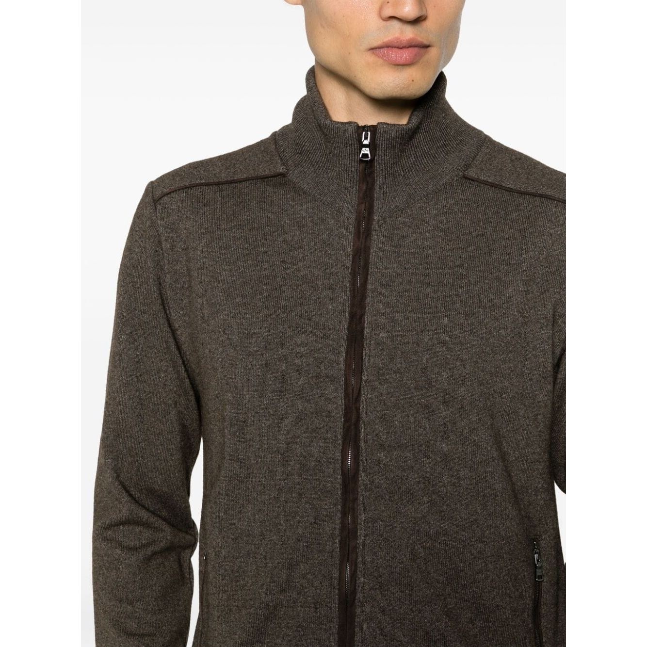 PAULNSHARK Kardiganas vyrams, Kūno, Cardigan with zip 4