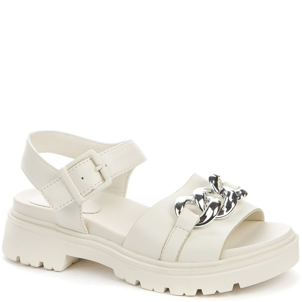 BETSY Basutės mergaitėms, Smėlio, SANDALS