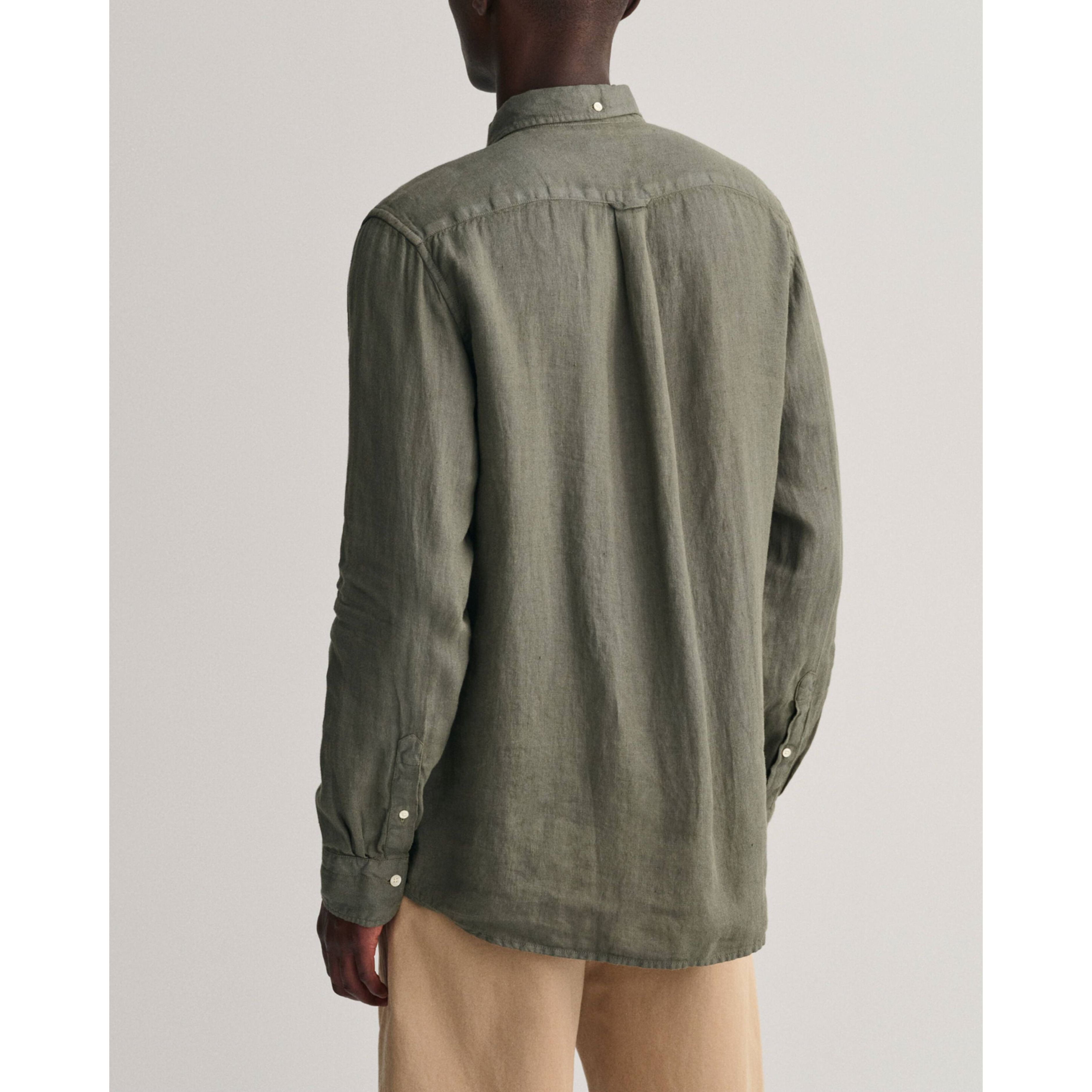 GANT Marškiniai vyrams, Žalia 3