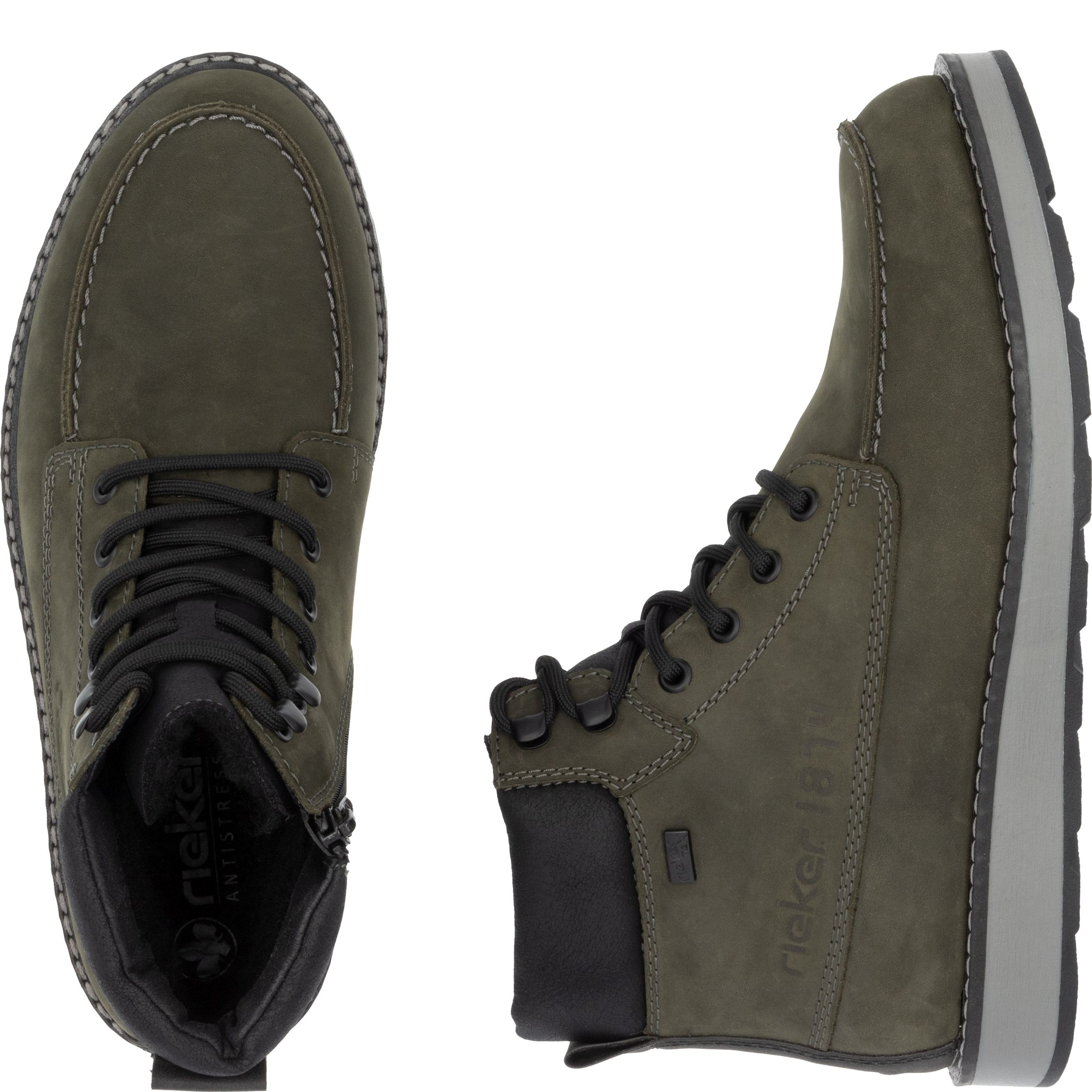 RIEKER Aulinukai vyrams, Žalia, Men's boots 11