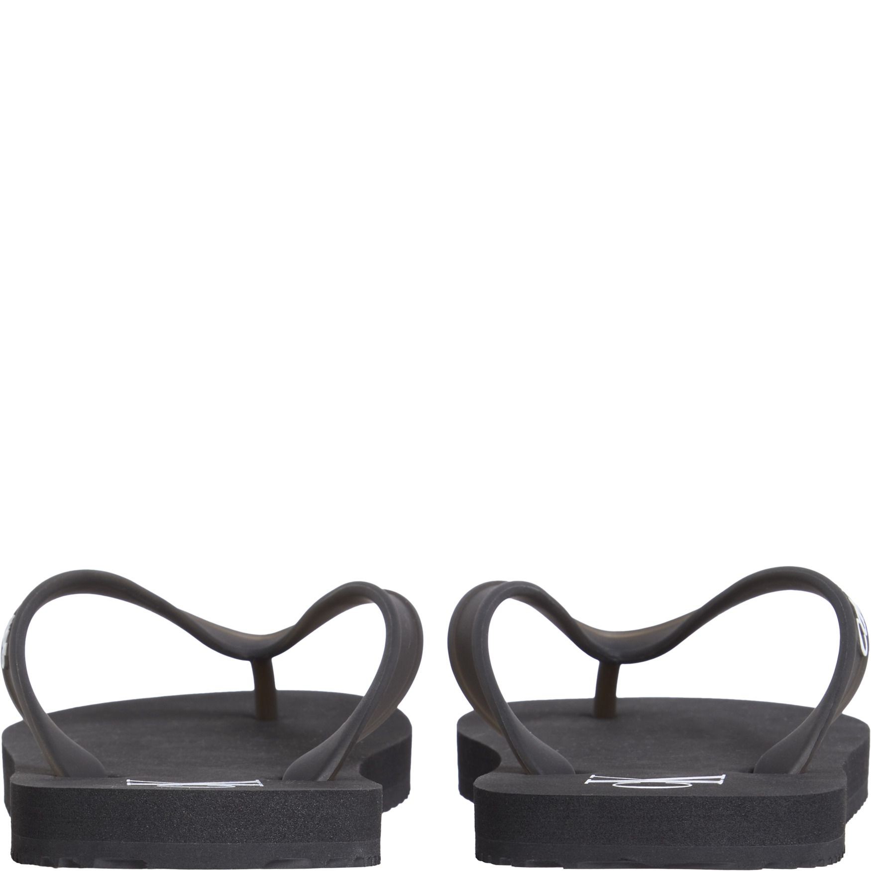 CALVIN KLEIN JEANS Pliažo šlepetės per pirštą moterims, Juoda, Beach sandal 4