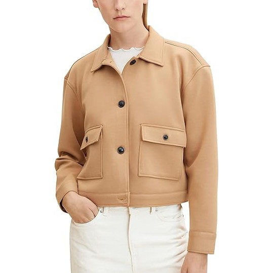 TOM TAILOR Švarkas moterims, Ruda, Švarkas 2 TOM TAILOR Švarkas moterims, Ruda, Švarkas 2