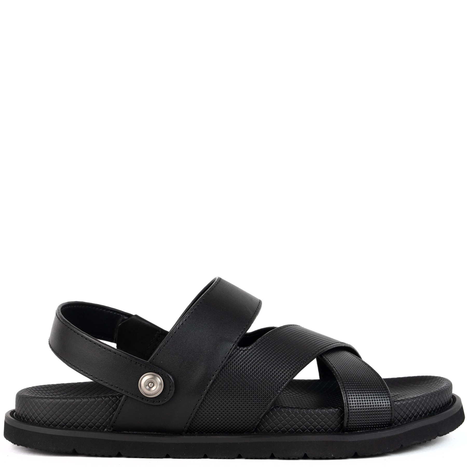 SERGIO MORETTI Basutės vyrams, Juoda, Sandals 2