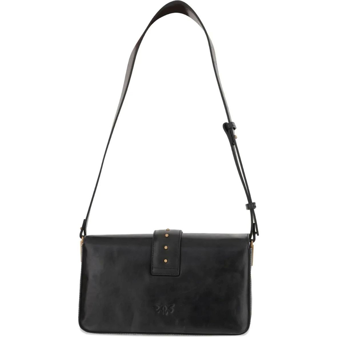 PINKO Rankinė per petį moterims, Juoda, Love one shoulder bags 2