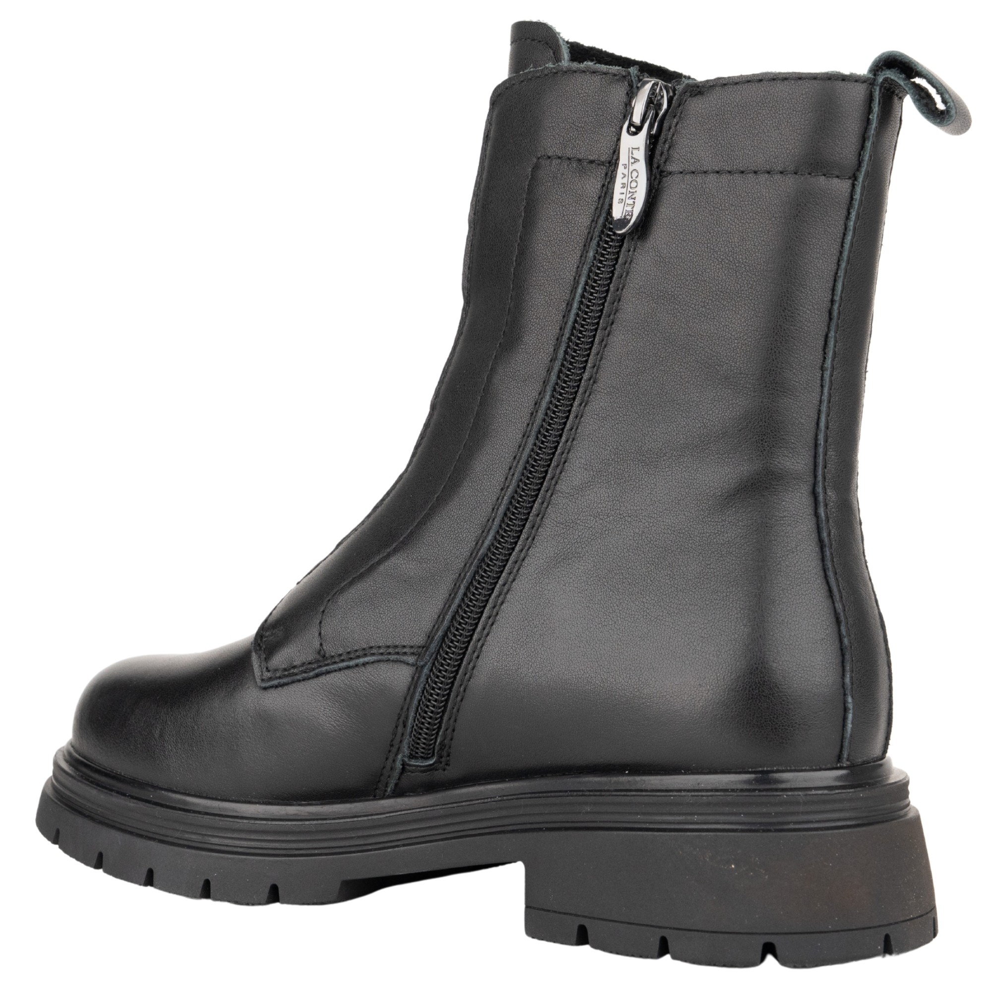 LA CONTE Aulinukai moterims, Juoda, Booties 3