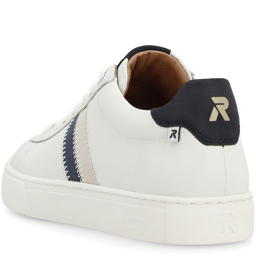 RIEKER Laisvalaikio bateliai vyrams, Balta, LEISURE 5