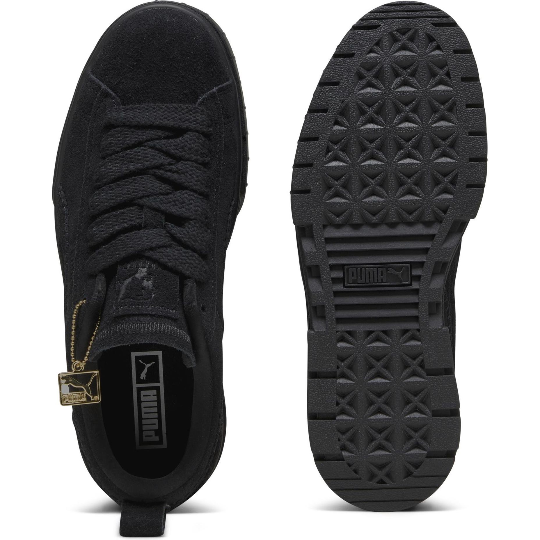 PUMA Laisvalaikio bateliai moterims, Juoda, Mayze Reclaim Suede leisure 4