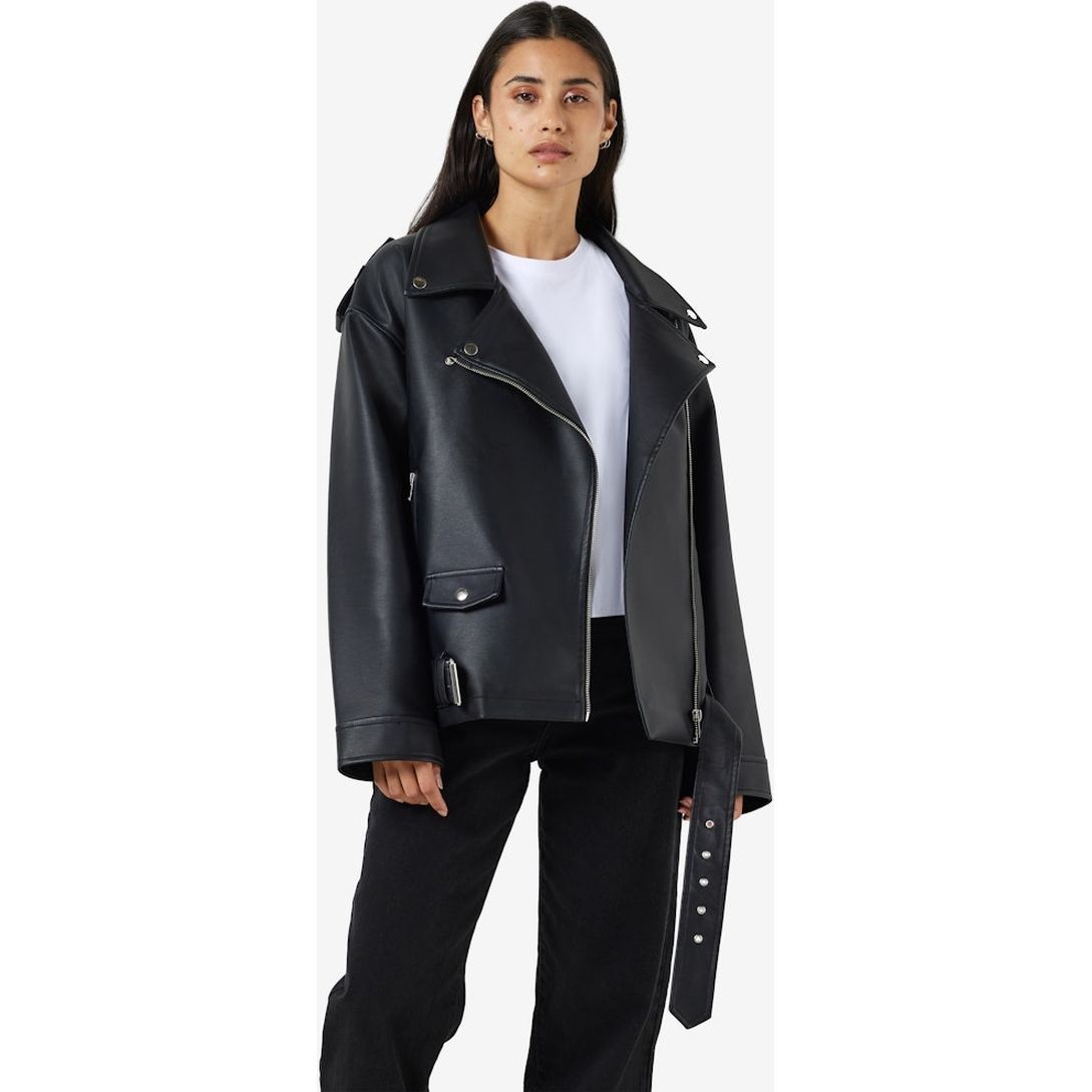 NOISY MAY Striukė moterims, Juoda, NMPAULINA OVERSIZE B 6