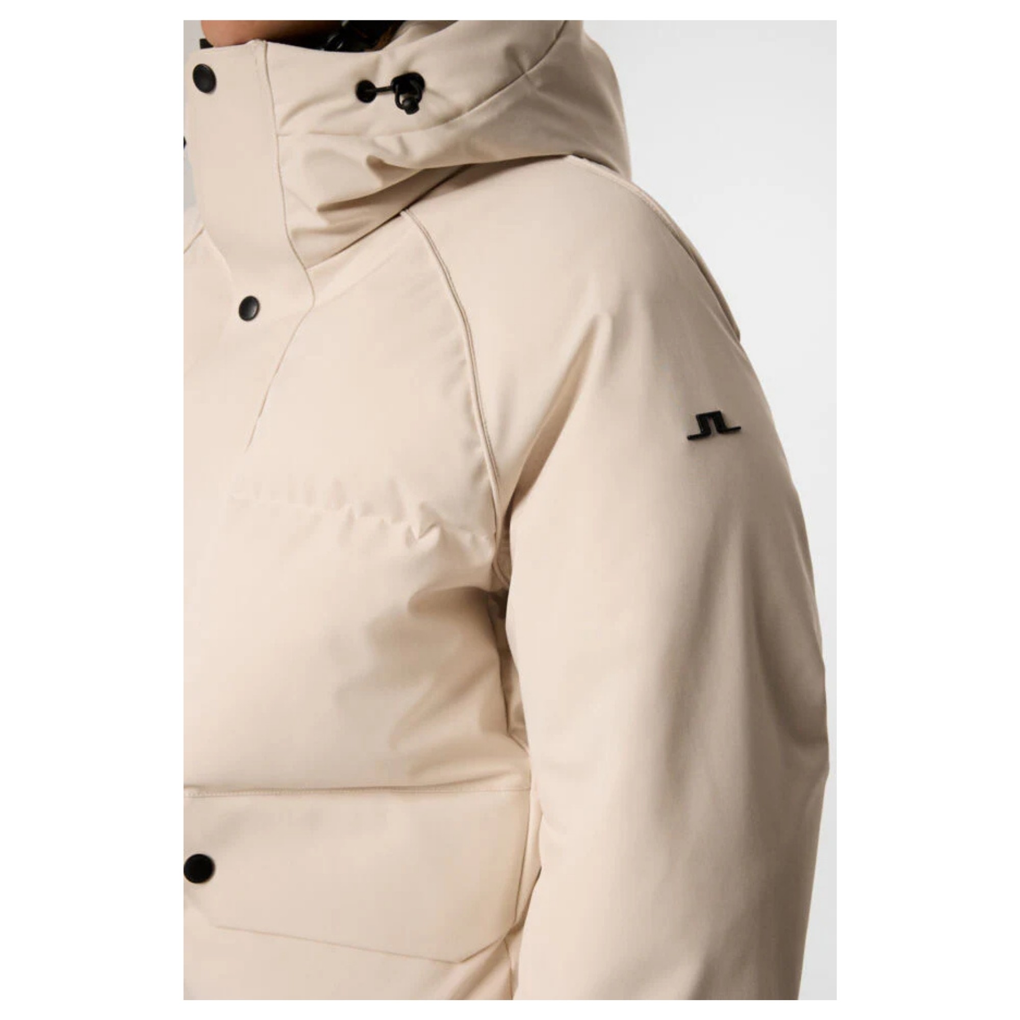 J.LINDEBERG Striukė moterims, Smėlio, Lea down jacket 3