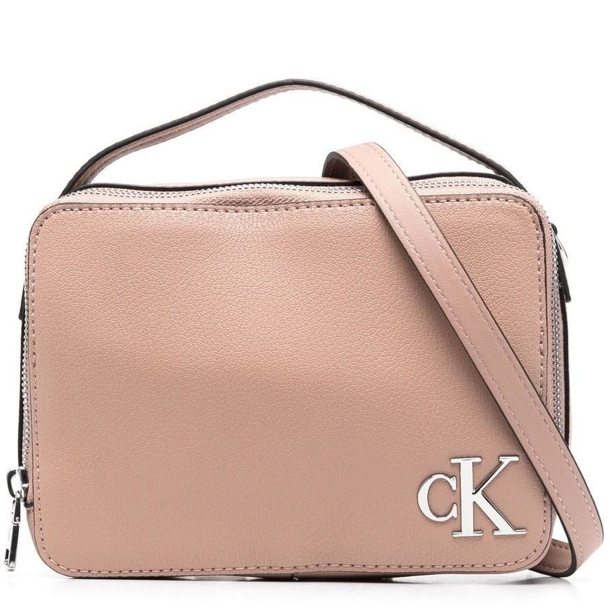 CALVIN KLEIN JEANS Rankinė per petį moterims, Rožinė, MINIMAL MONOGRAM CAMERA BAG18 1