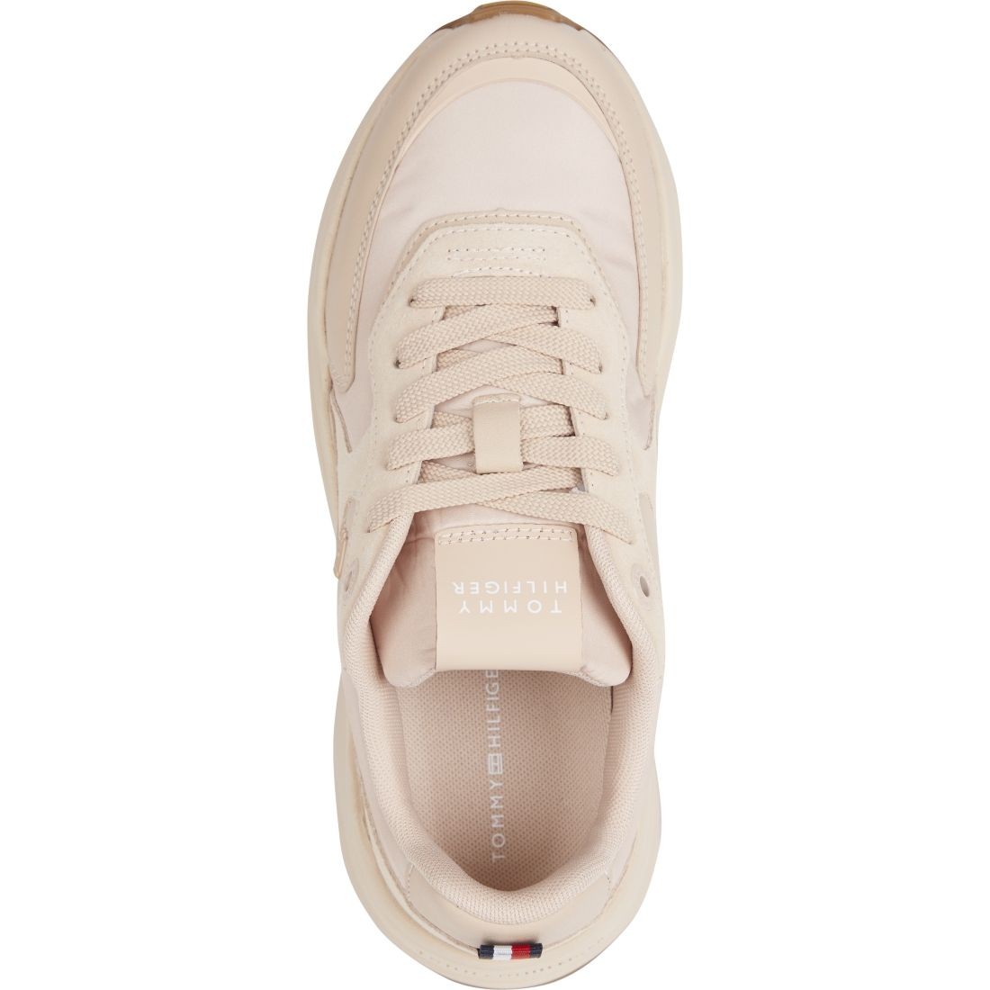 TOMMY HILFIGER Sportiniai bateliai moterims, Rožinė, Elevated chunky runner shoe 5