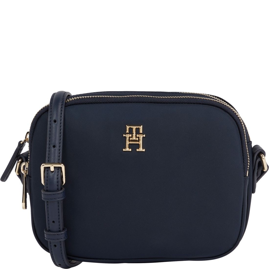 TOMMY HILFIGER Rankinė per petį moterims, Mėlyna, Poppy crossover 1