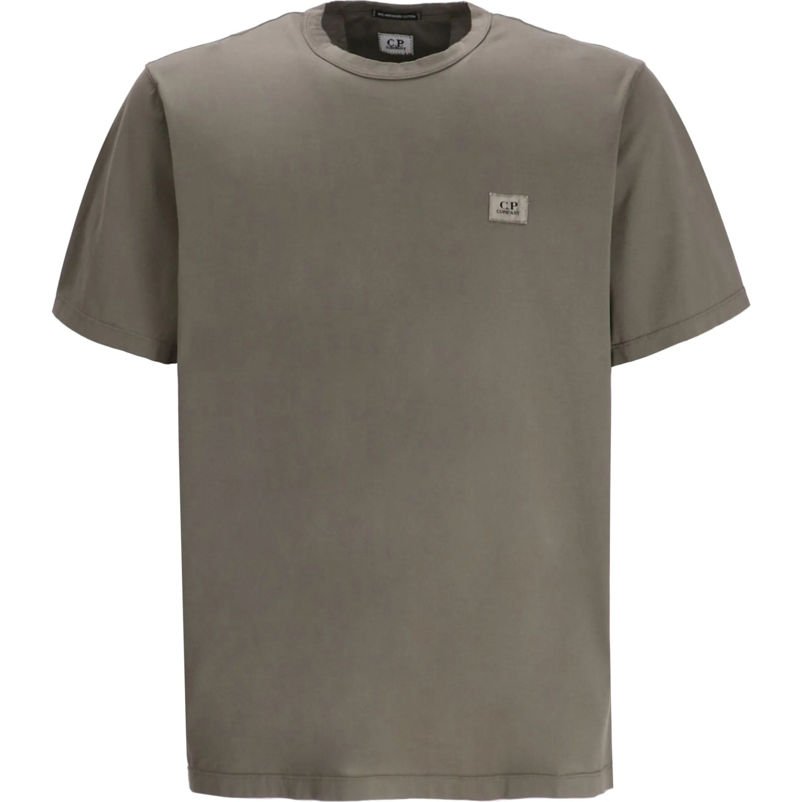 C.P. COMPANY Marškinėliai trump. rankovėmis vyrams, Ruda, T shirts short sleeve