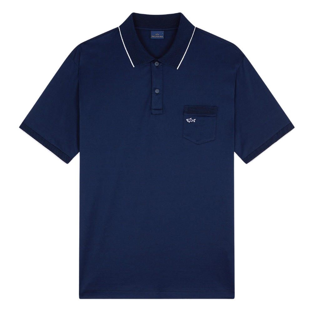 PAUL&SHARK Polo marškiniai trumpos rank. vyrams, Mėlyna, Short sleeve polo 1