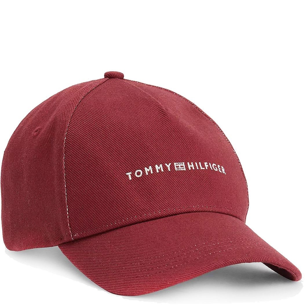TOMMY HILFIGER Kepurė vyrams, Raudona, TH HORIZON CAP 3