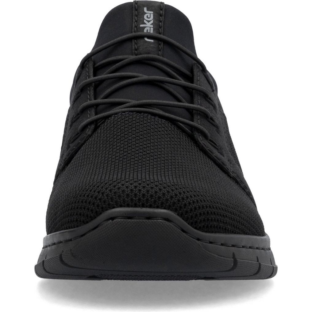 RIEKER Laisvalaikio bateliai vyrams, Juoda, Slipper 6
