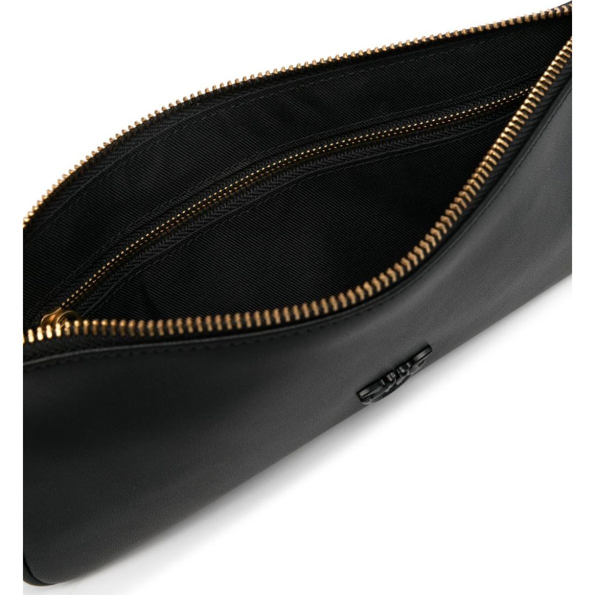 PINKO Rankinė per petį moterims, Juoda, Love birds-plaque shoulder bag 4