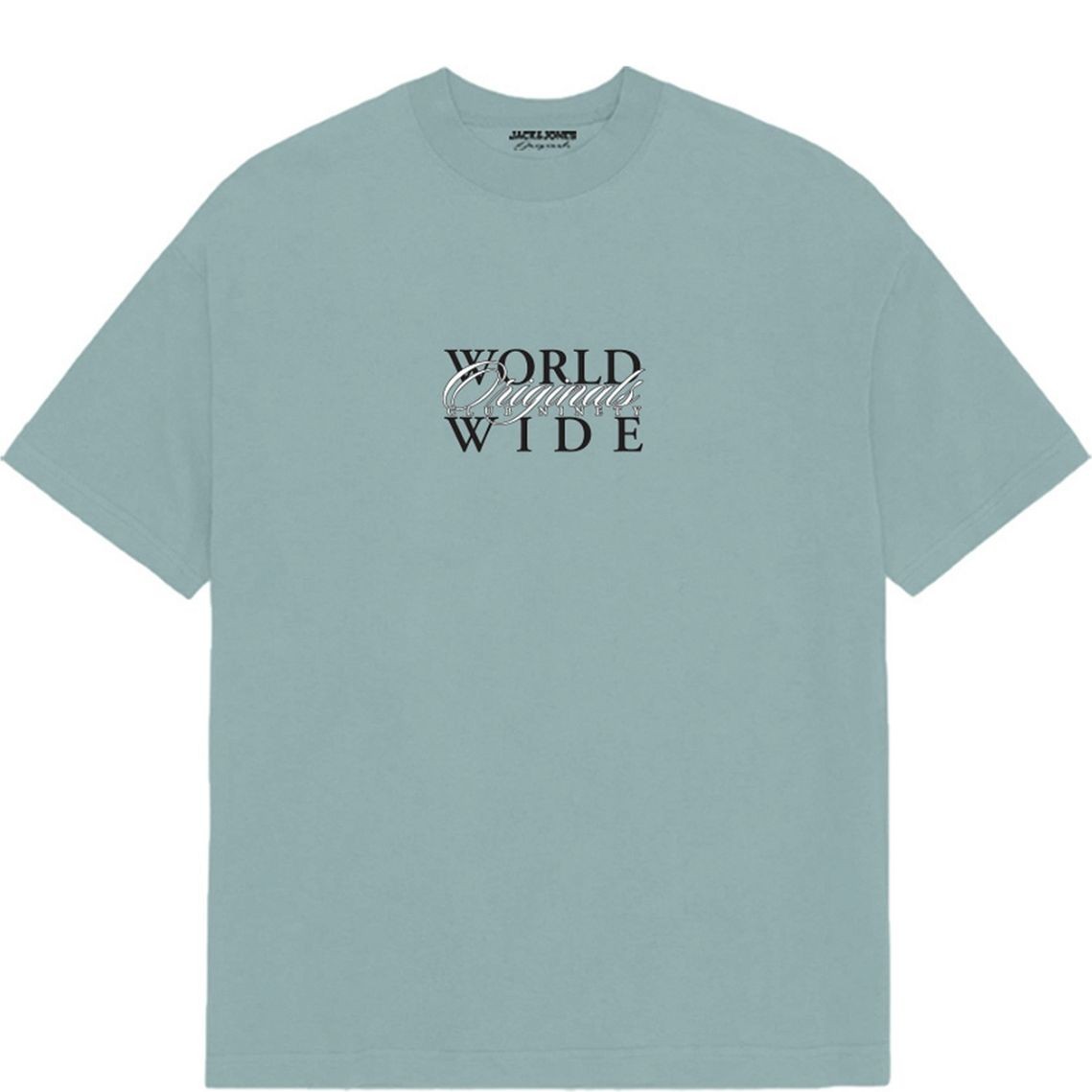 JACK & JONES Marškinėliai vyrams, Mėlyna, JORSTAR TEE SS CREW