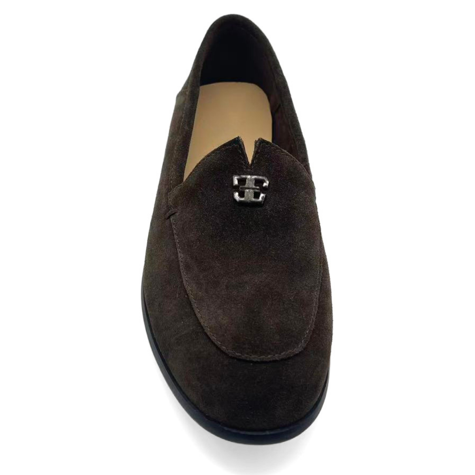 LA CONTE Loaferiai moterims, Ruda, Loafers 5