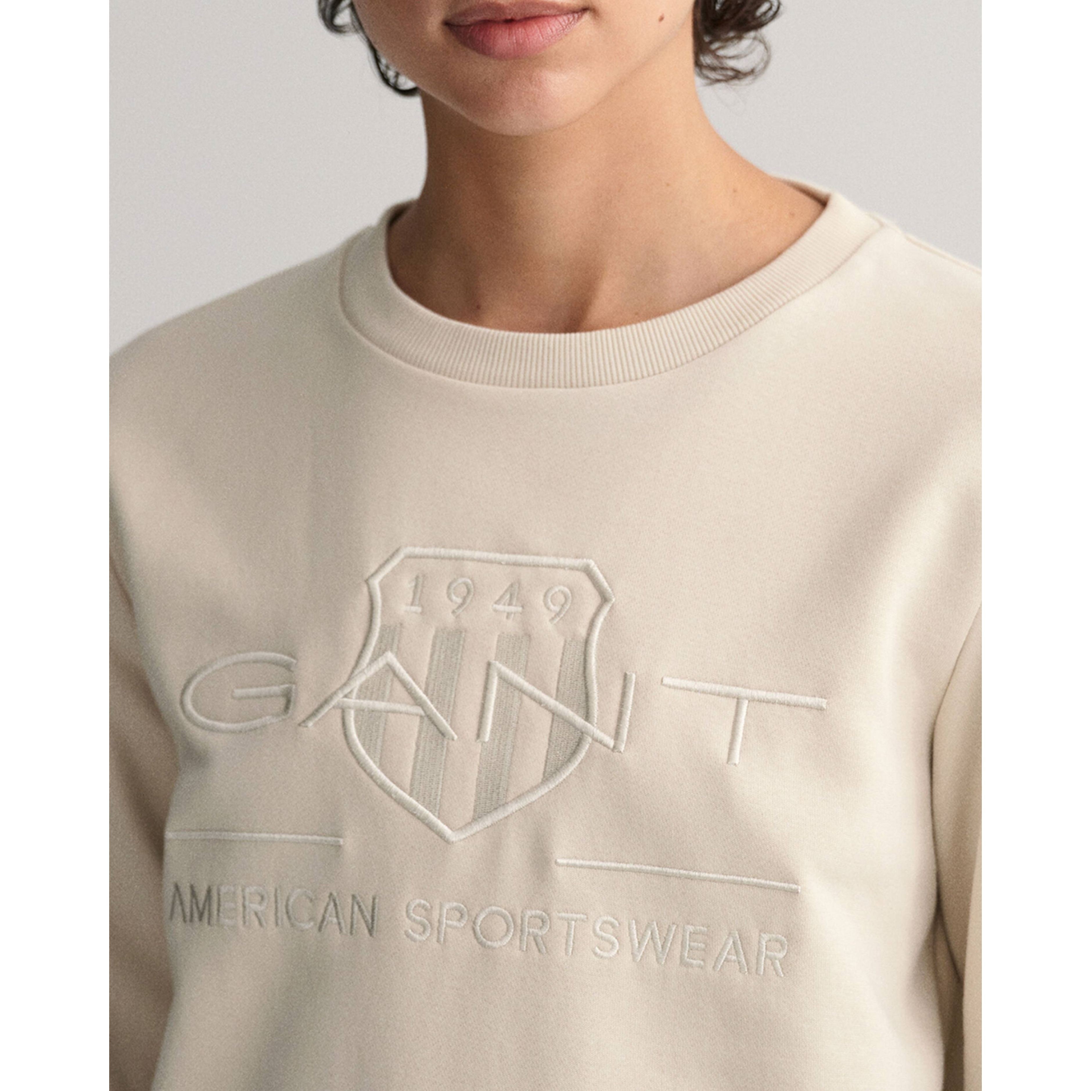 GANT Megztinis moterims, Kreminė 4