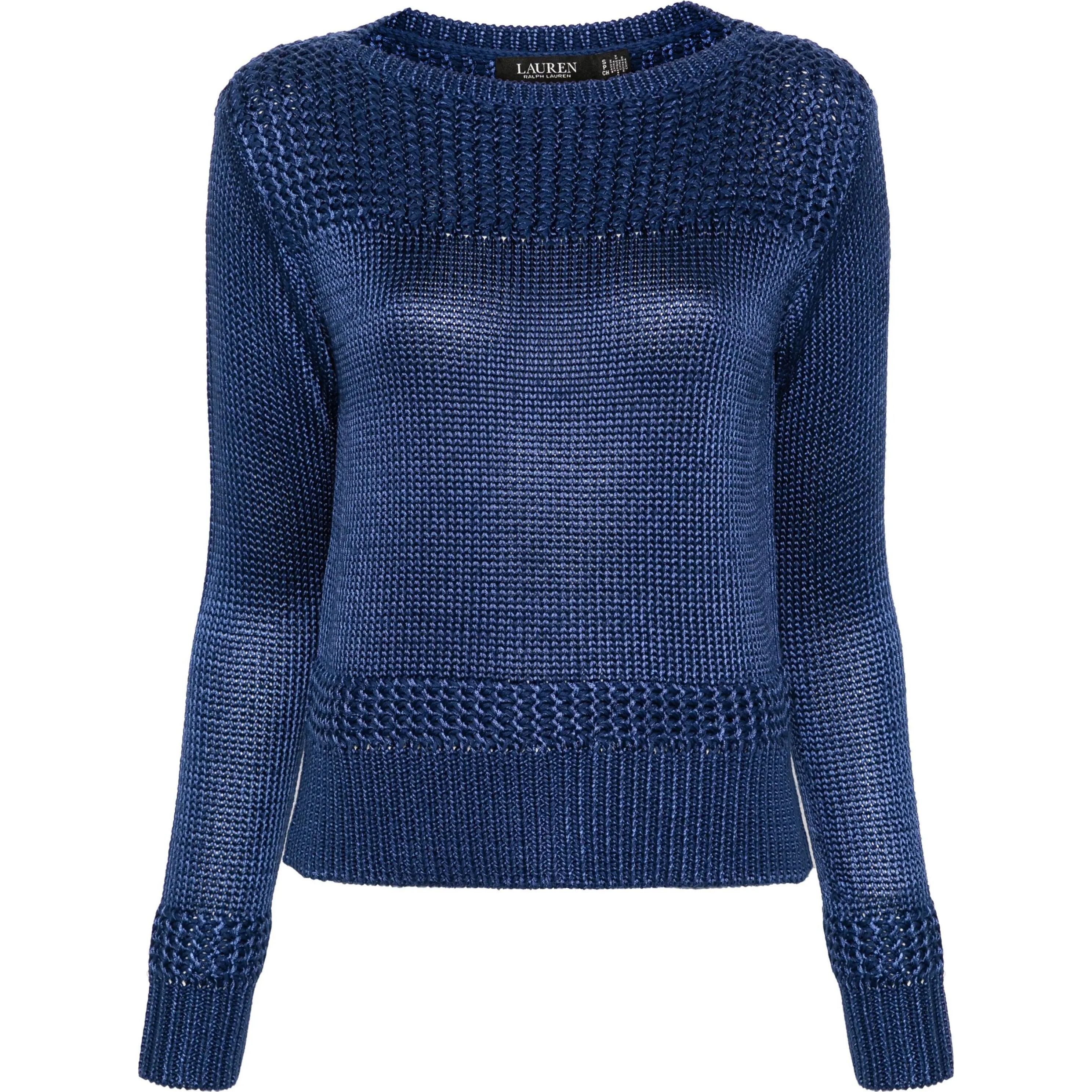 LAUREN RALPH LAUREN Sportinis nertinis moterims, Mėlyna, Jinhala long sleeve pullover