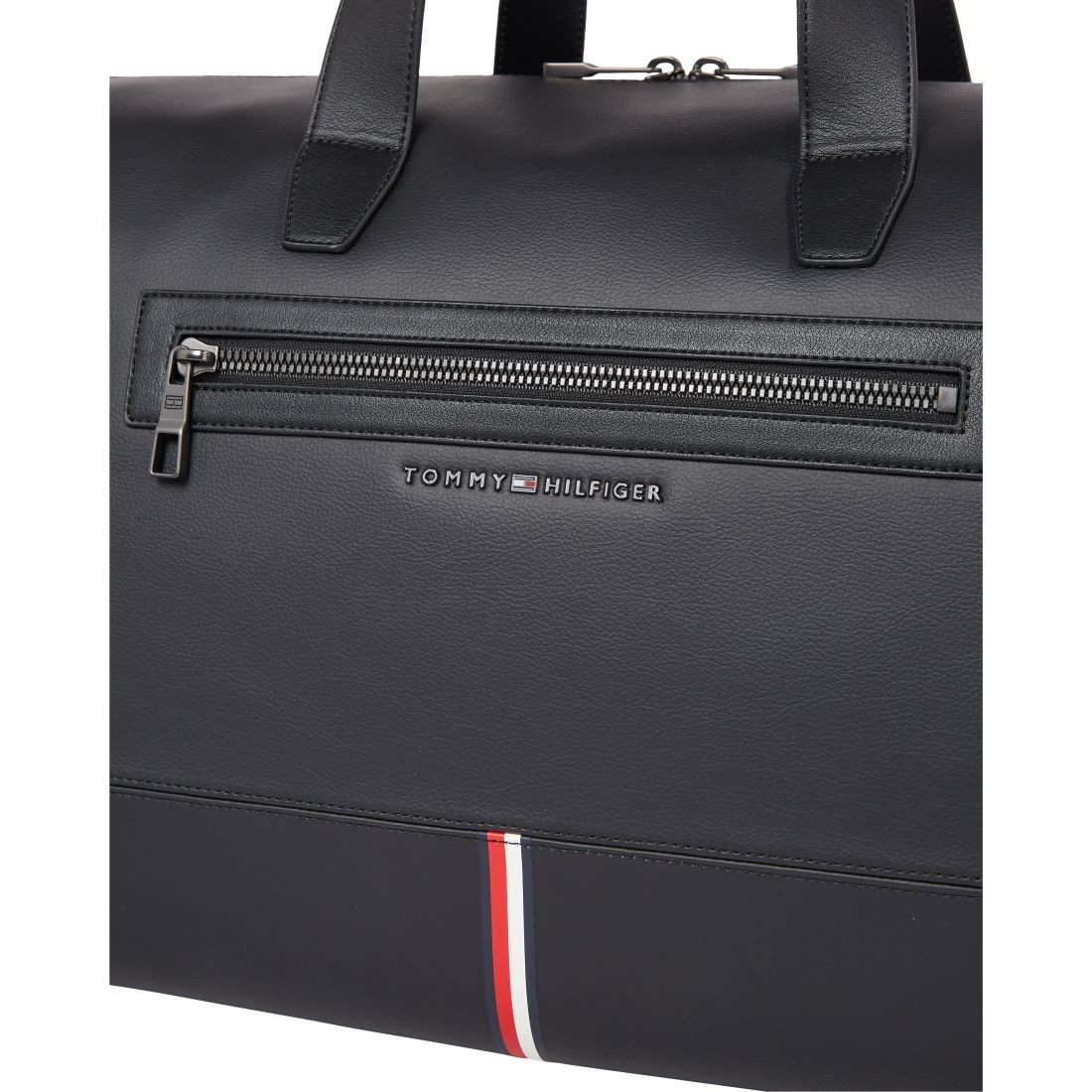 TOMMY HILFIGER Rankinė, krepšys vyrams, Juoda, Corporate duffle 4