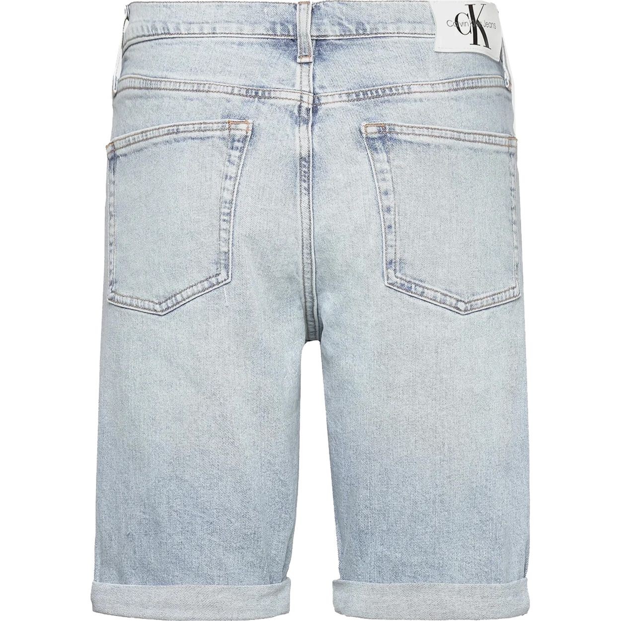 CALVIN KLEIN JEANS Šortai vyrams, Mėlyna, 5 pocket shorts 2