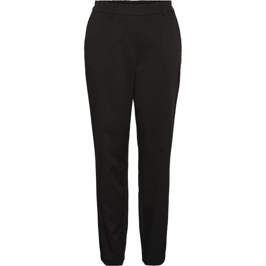 PIECES Formalios kelnės moterims, Juoda, Molina pant 1