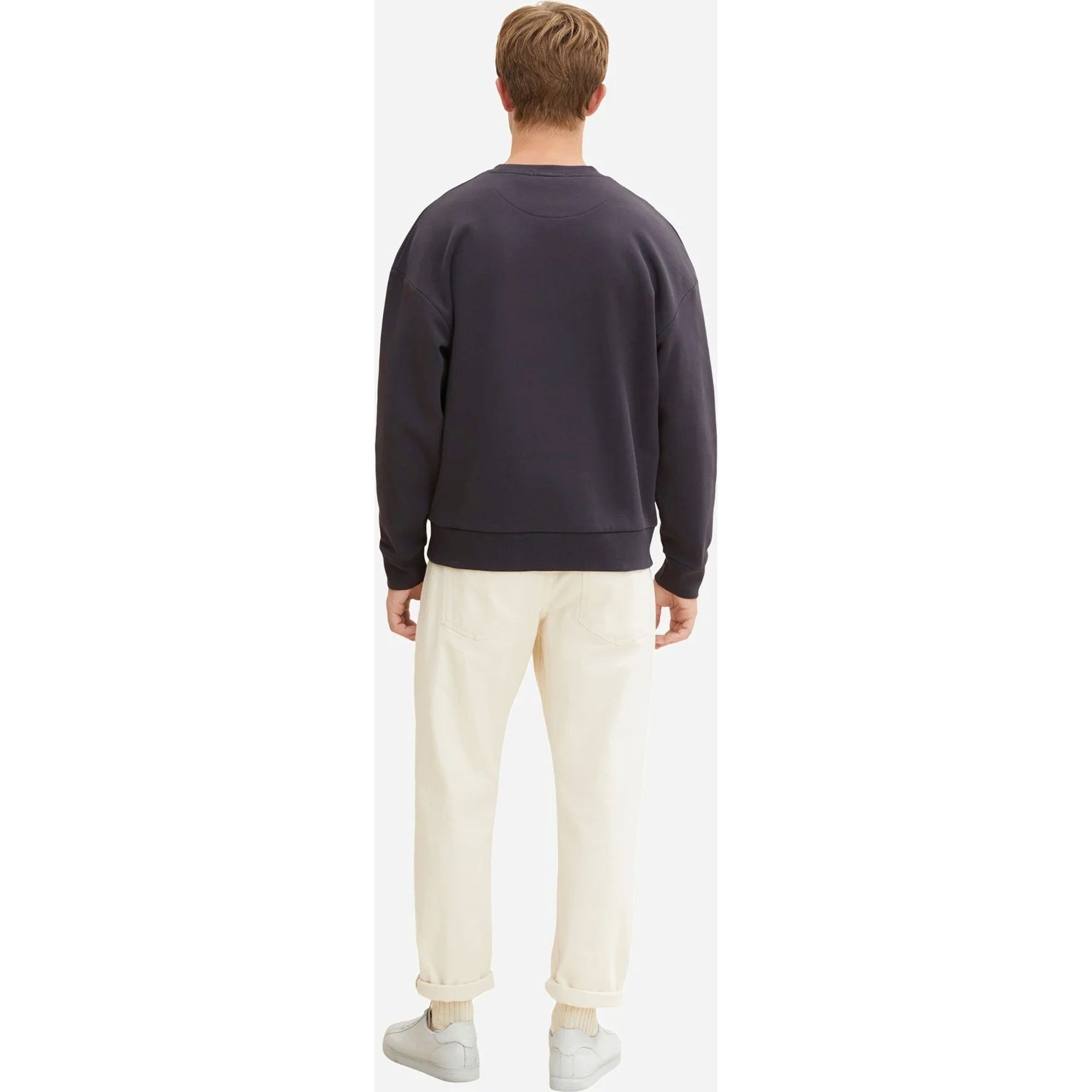 TOM TAILOR Megztinis vyrams, Pilka, Megztiniai 3