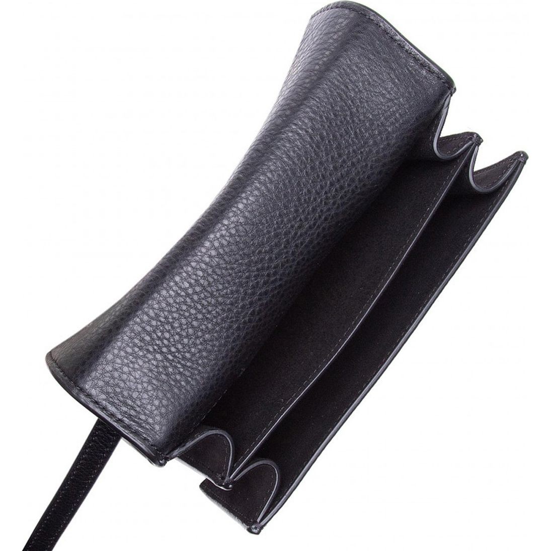 TORY BURCH Rankinė - moterims, Juoda, Miller mini flap bag 4