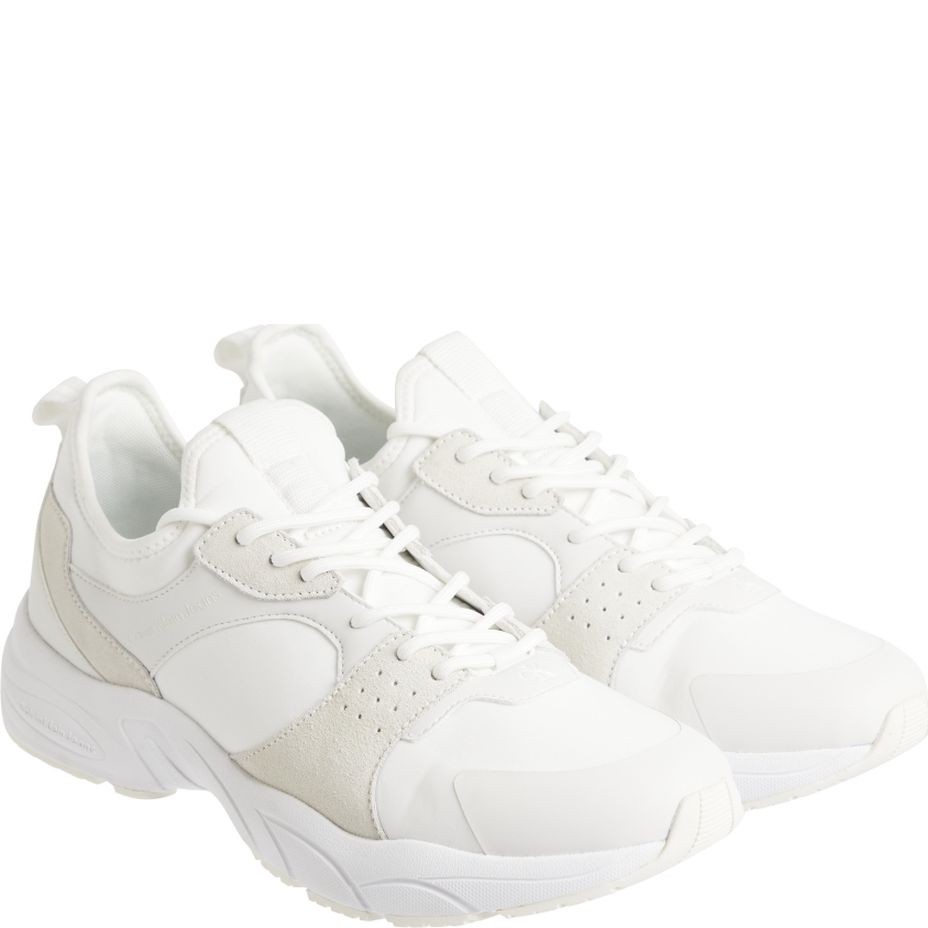 CALVIN KLEIN JEANS Sportiniai bateliai vyrams, Balta, RETRO TENNIS SOCK 2