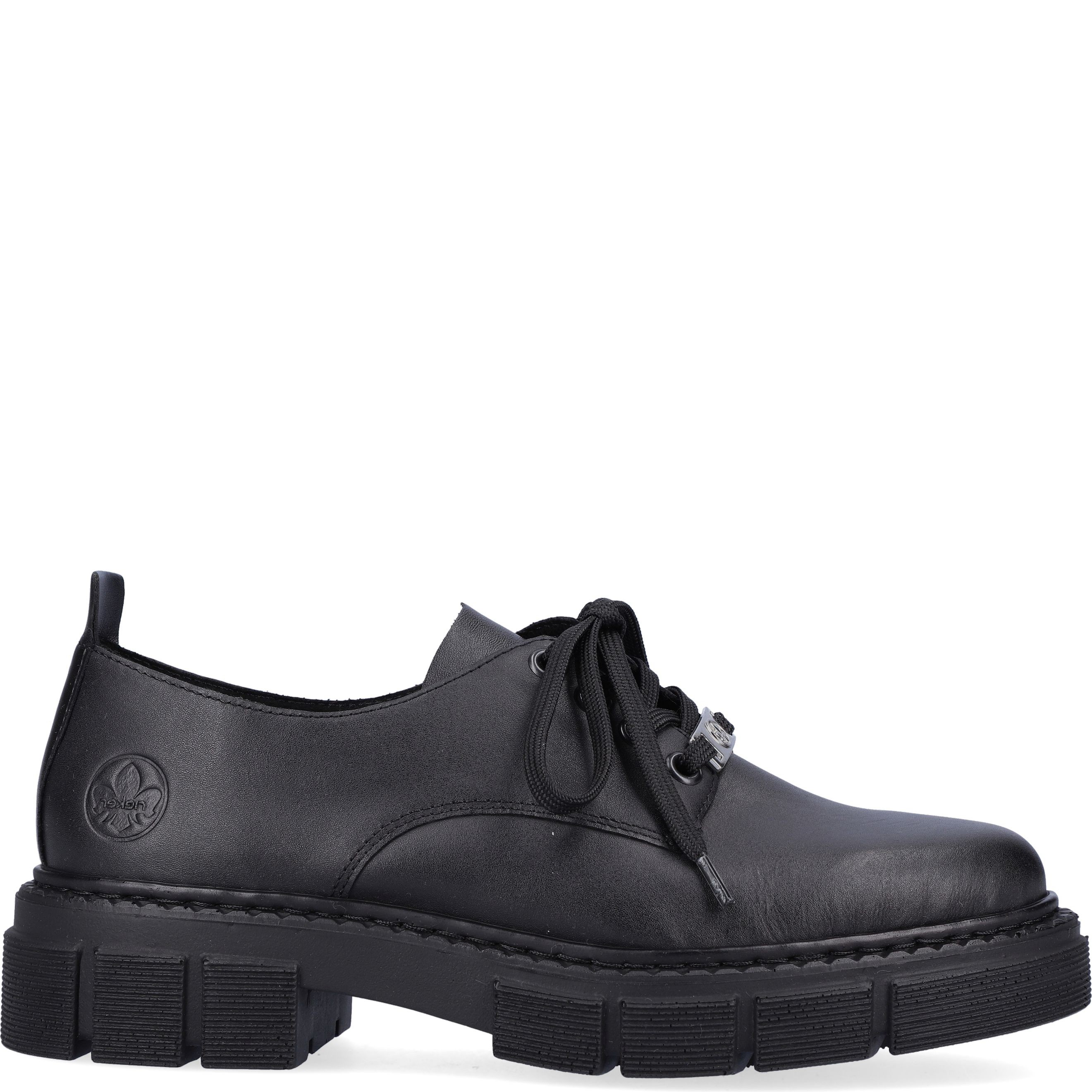 RIEKER Loaferiai moterims, Juoda, LOAFERS 2