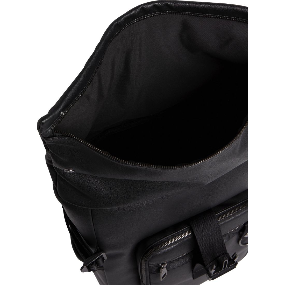 CALVIN KLEIN JEANS Kuprinė vyrams, Juoda, Ultralight flap backpack 3