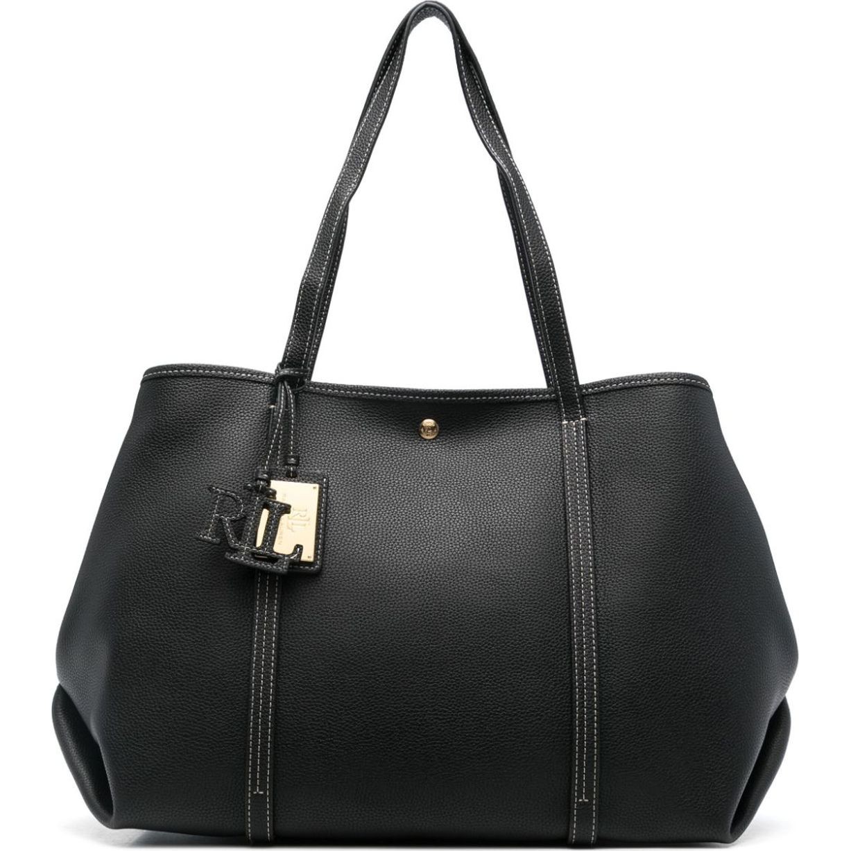 LAUREN RALPH LAUREN Pirkinių krepšys moterims, Juoda, Emerie tote bag 1