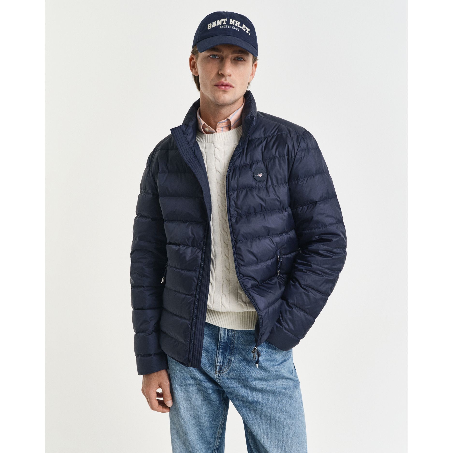 GANT Striukė vyrams, Mėlyna, light down jacket 2
