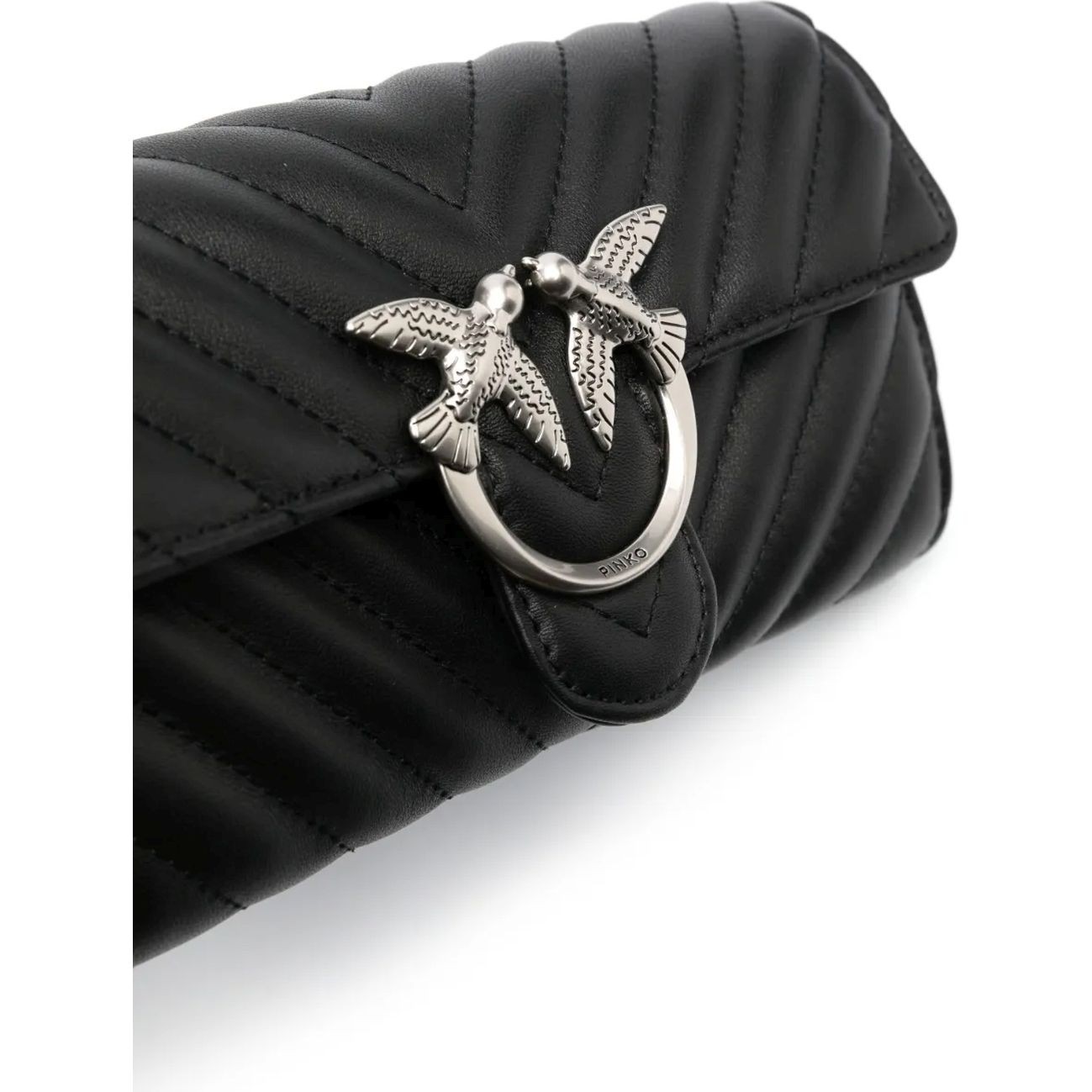 PINKO Rankinė per petį moterims, Juoda, Love one sholder bag 3