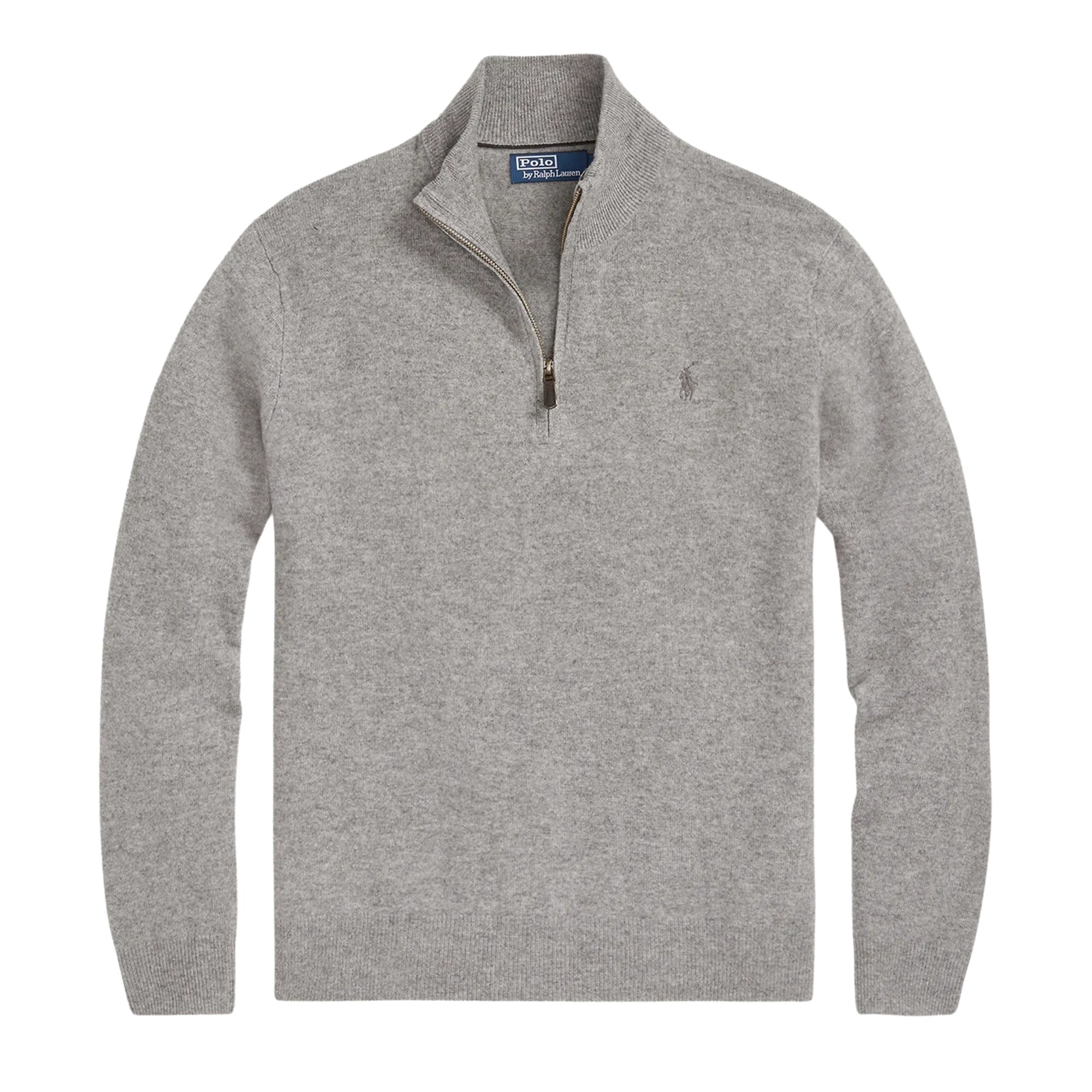 POLO RALPH LAUREN Megztinis vyrams, Pilka, Long sleeve pullover