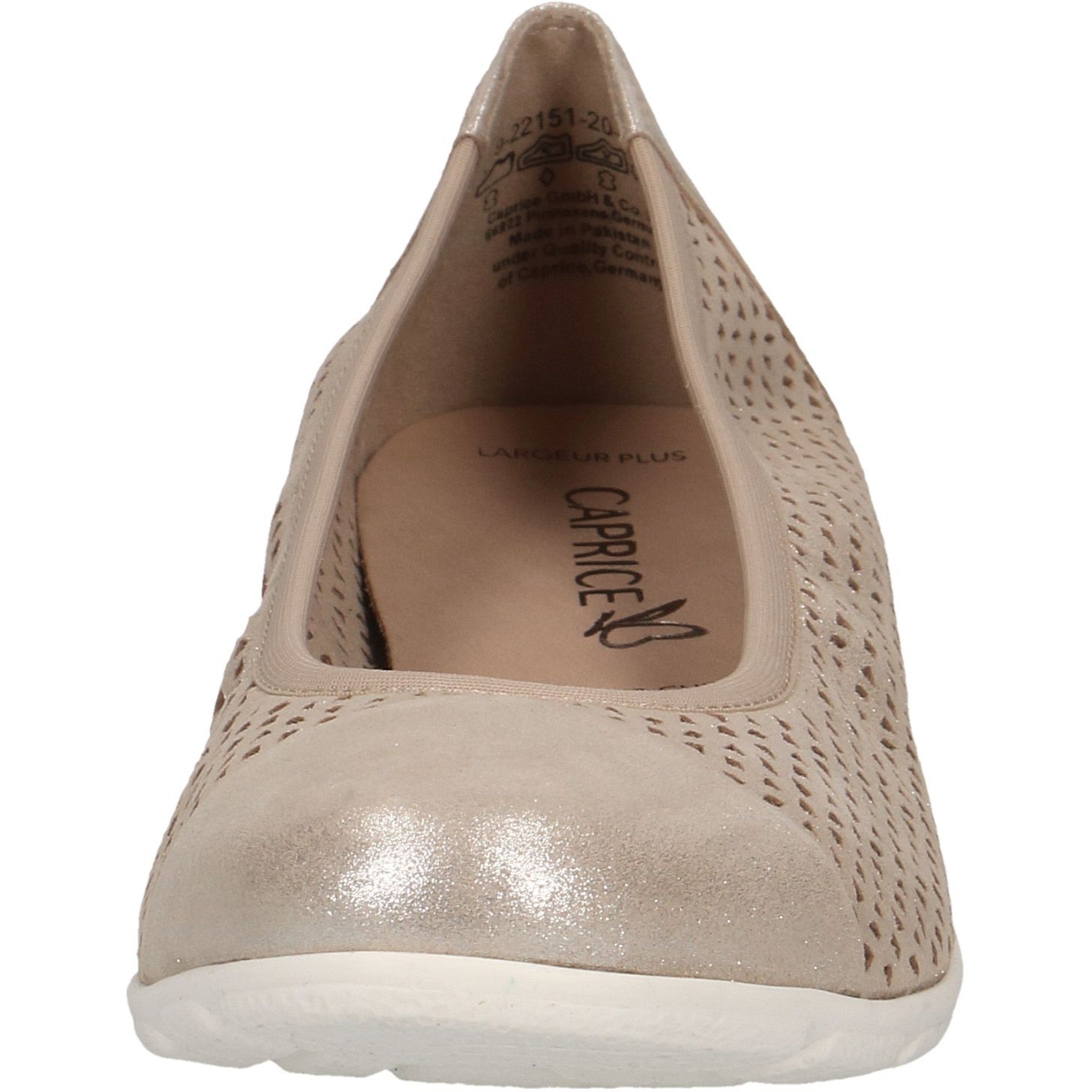 CAPRICE Balerinos moterims, Auksinė, Ballerinas 7