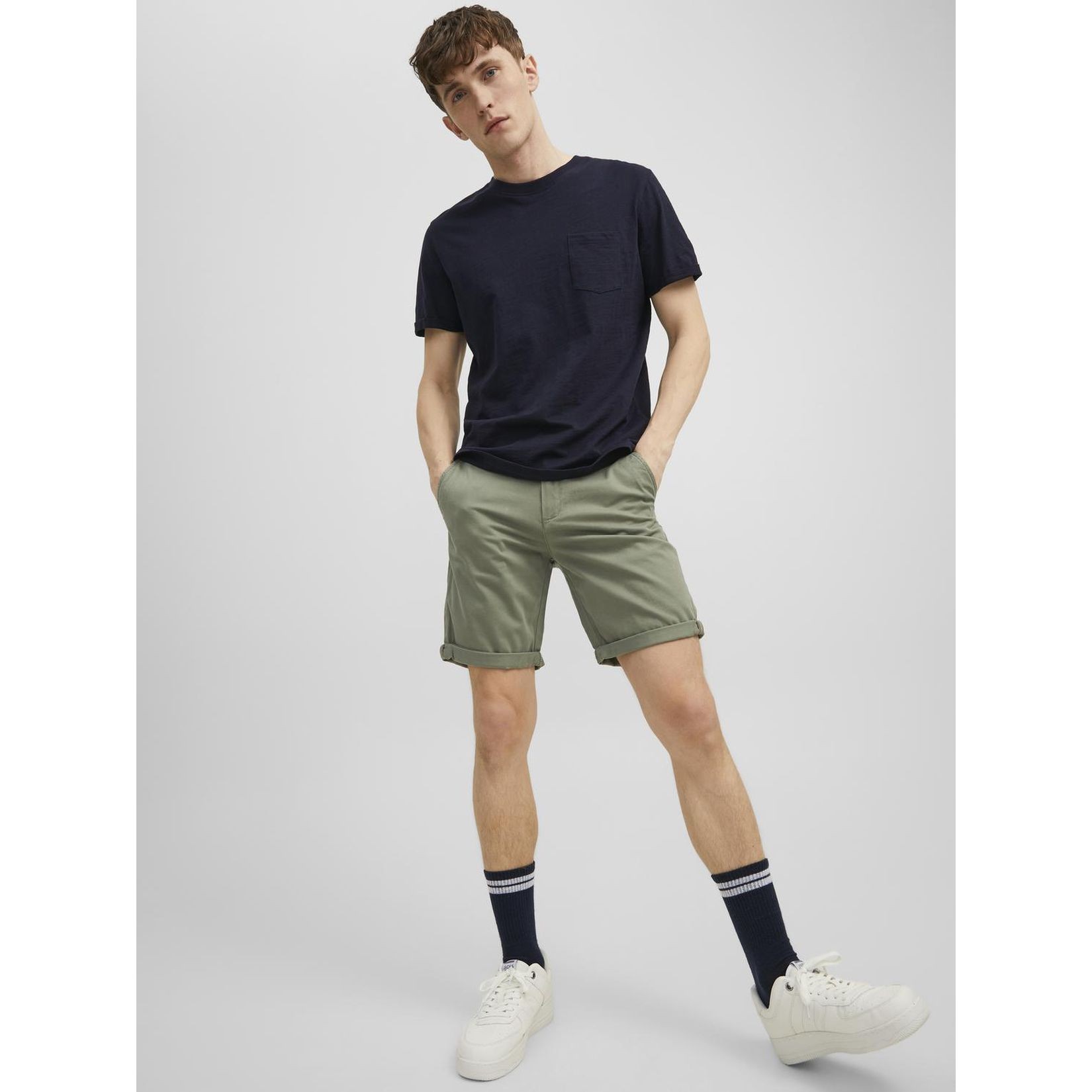 JACK & JONES Šortai vyrams, Chaki, Bowie shorts 6
