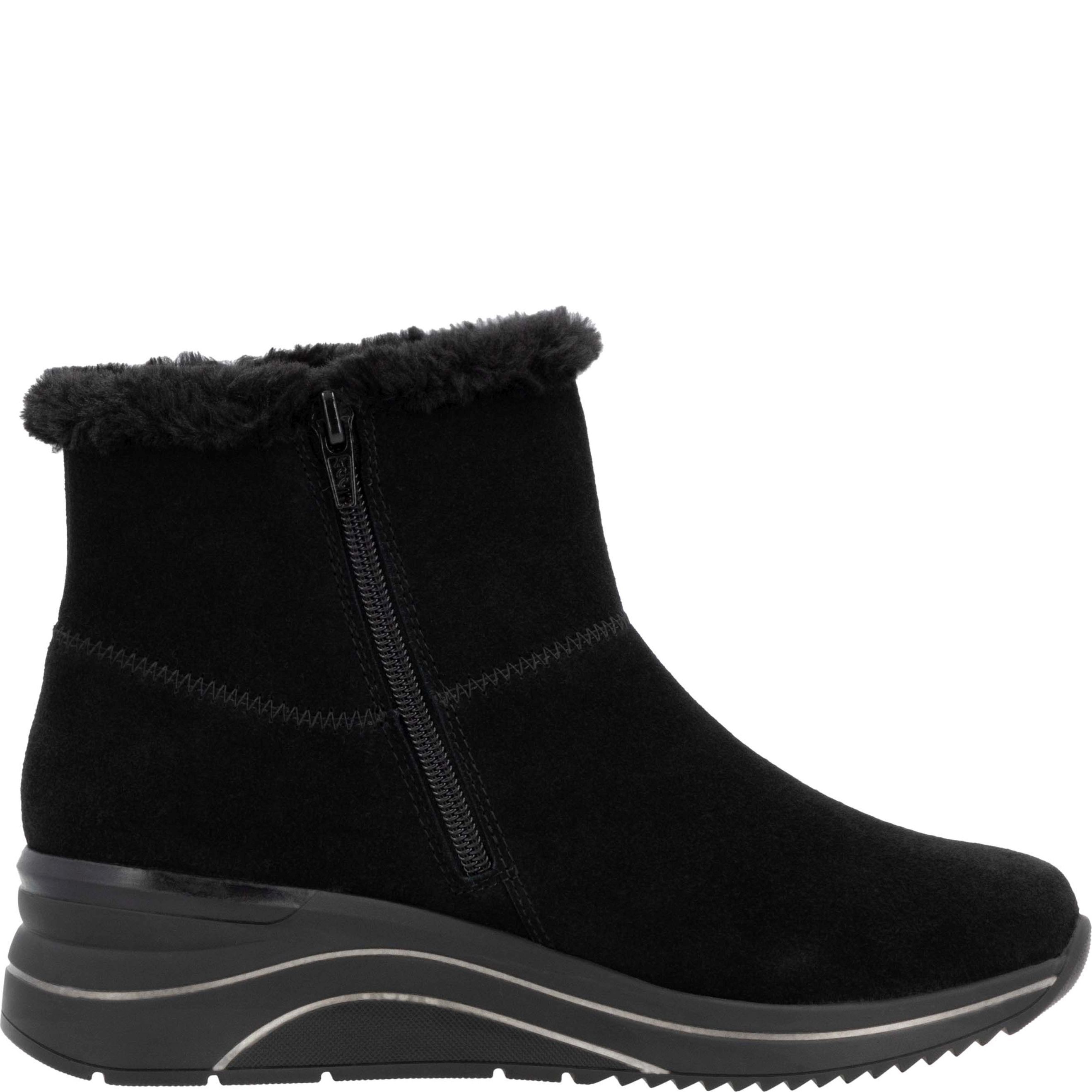 REMONTE Aulinukai moterims, Juoda, Ladies mid height boots 5