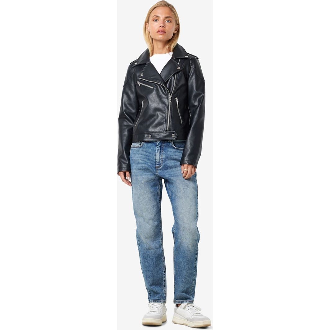 NOISY MAY Striukė moterims, Juoda, NMROLLO L/S JACKET N 6