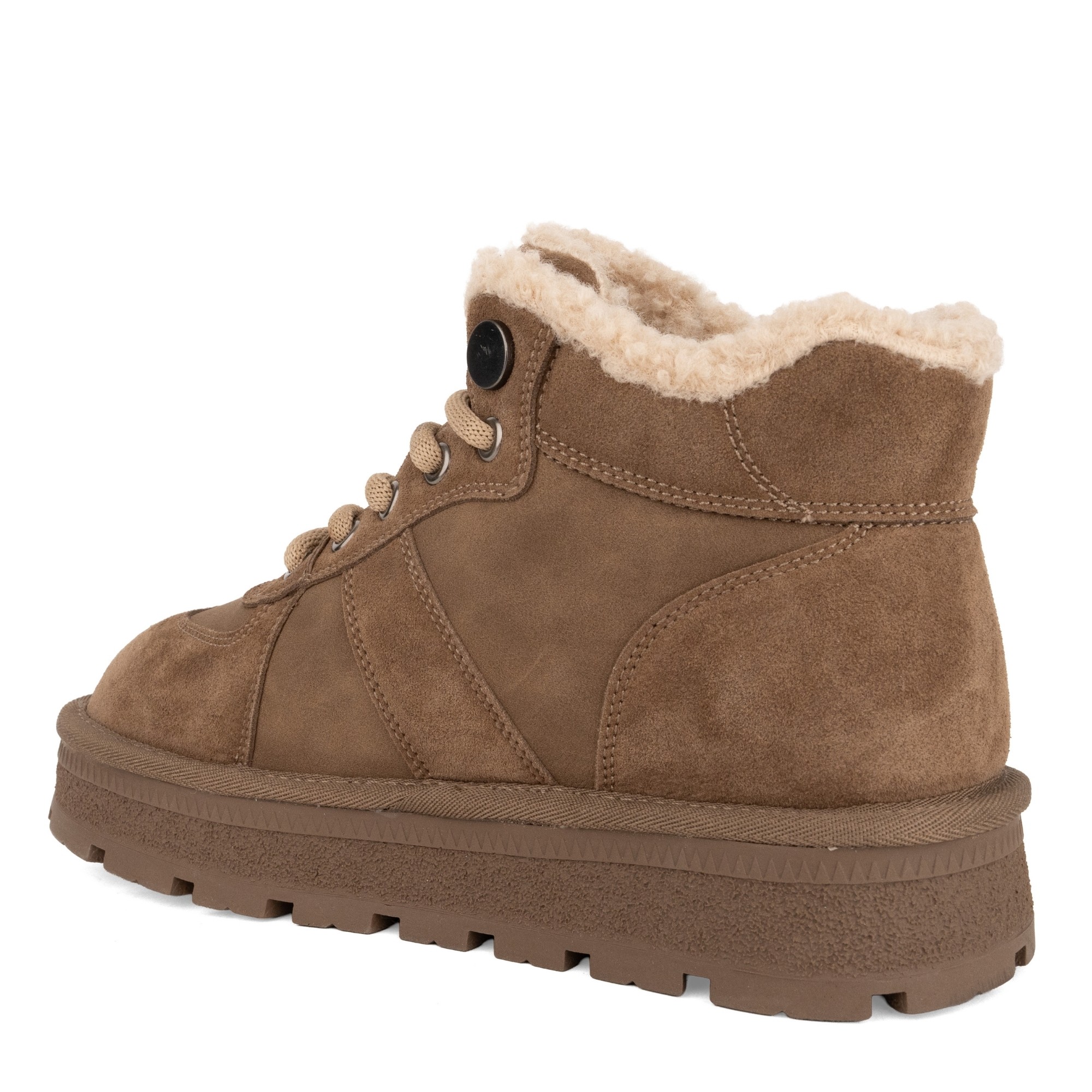 LA CONTE Pašiltinti aulinukai moterims, Pilka, Wm booties 3