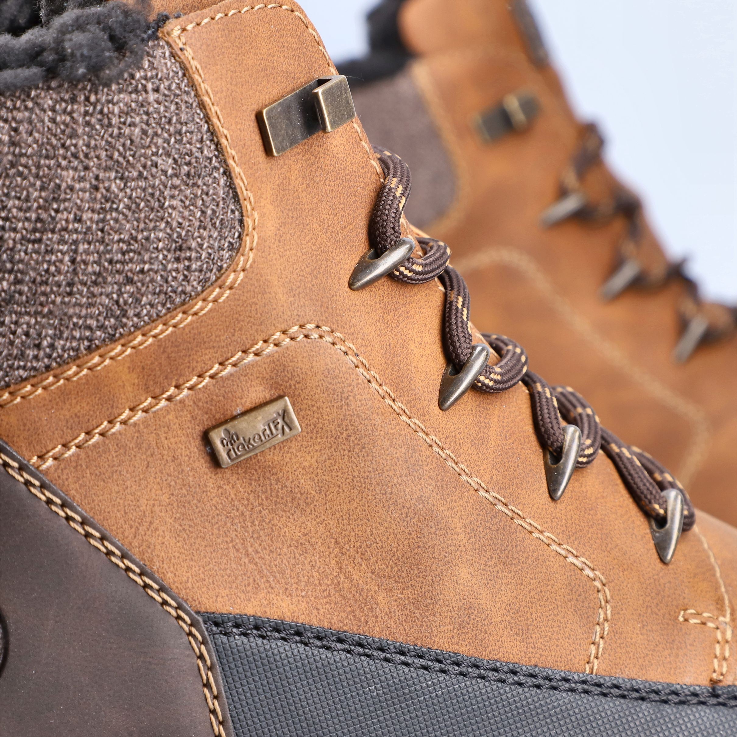 RIEKER Aulinukai vyrams, Ruda, BOOTIES 4