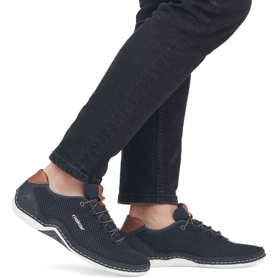 RIEKER Laisvalaikio bateliai vyrams, Mėlyna, LEISURE 2